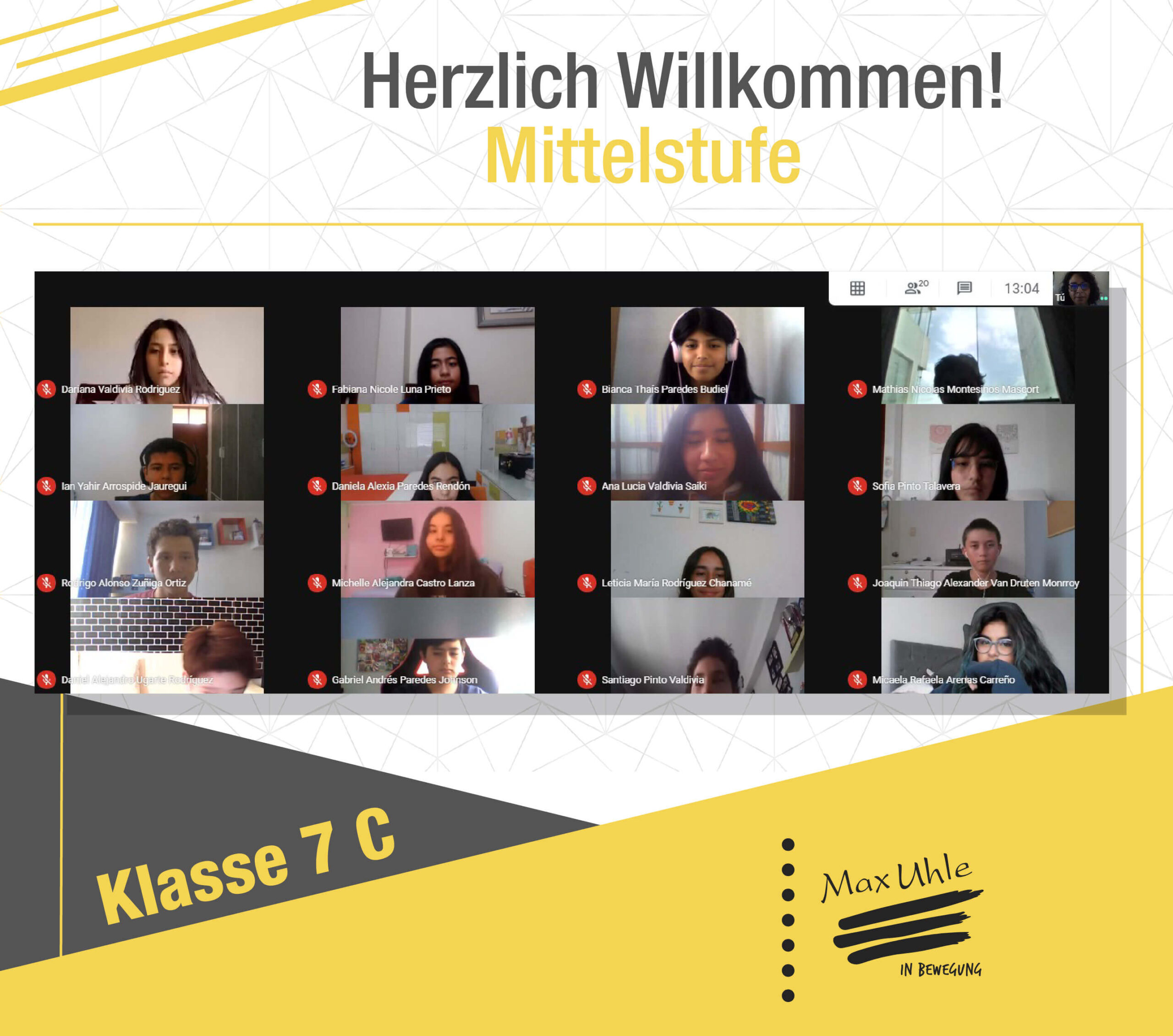 regreso a clases 2021 Mittelstufe 7C