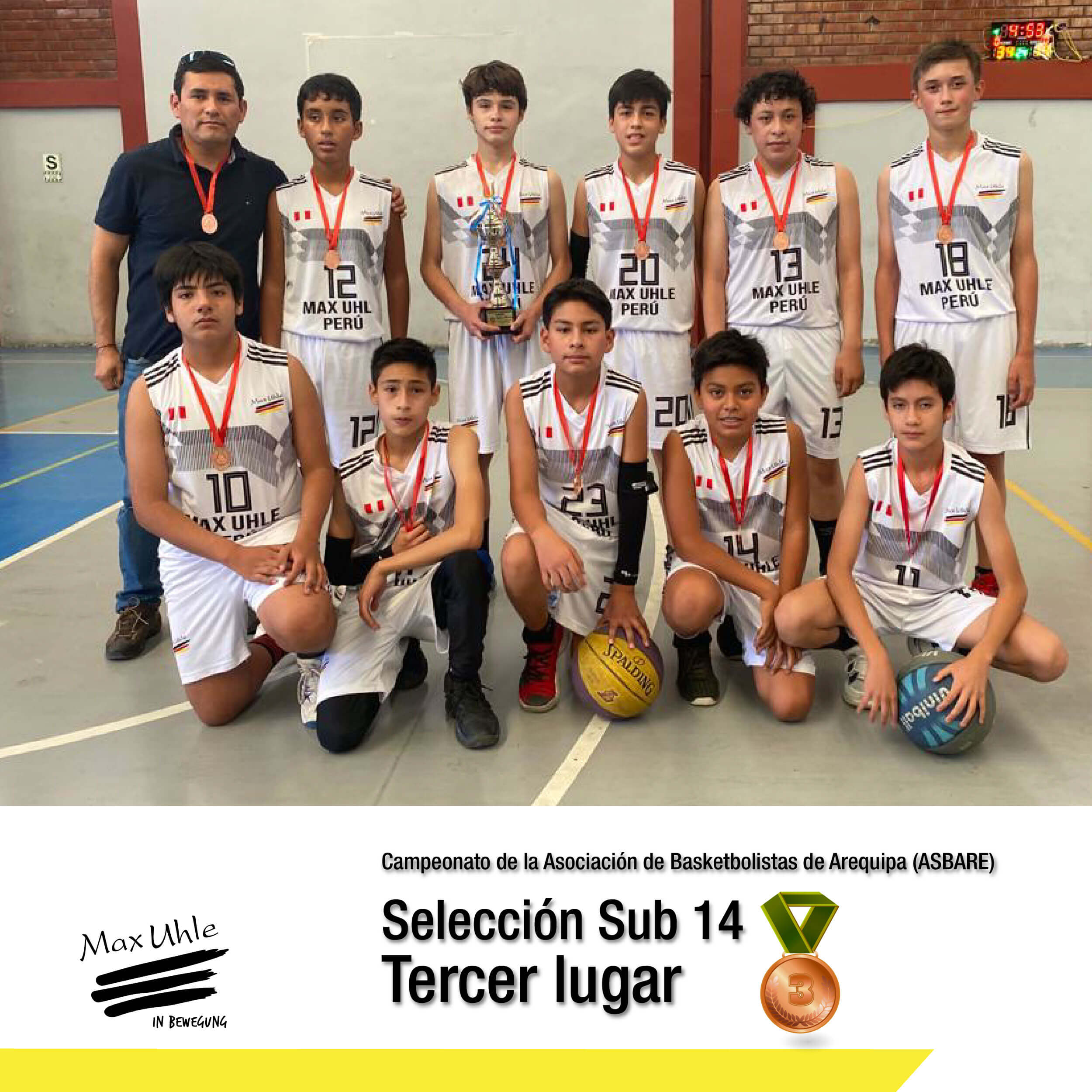 campeonato basketbol colegio peruano aleman max uhle arequipa peru