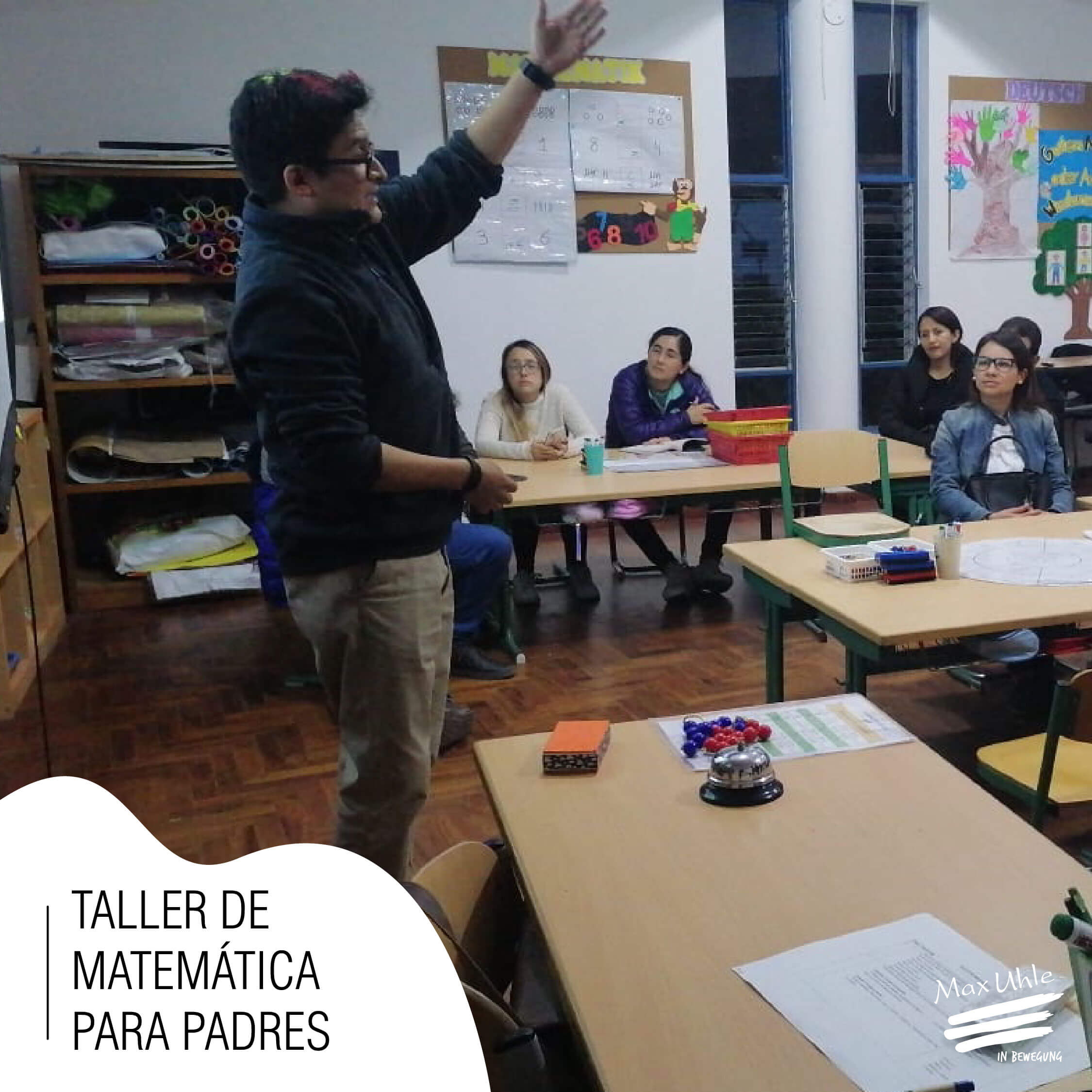 taller de matematica para padres colegio peruano aleman max uhle