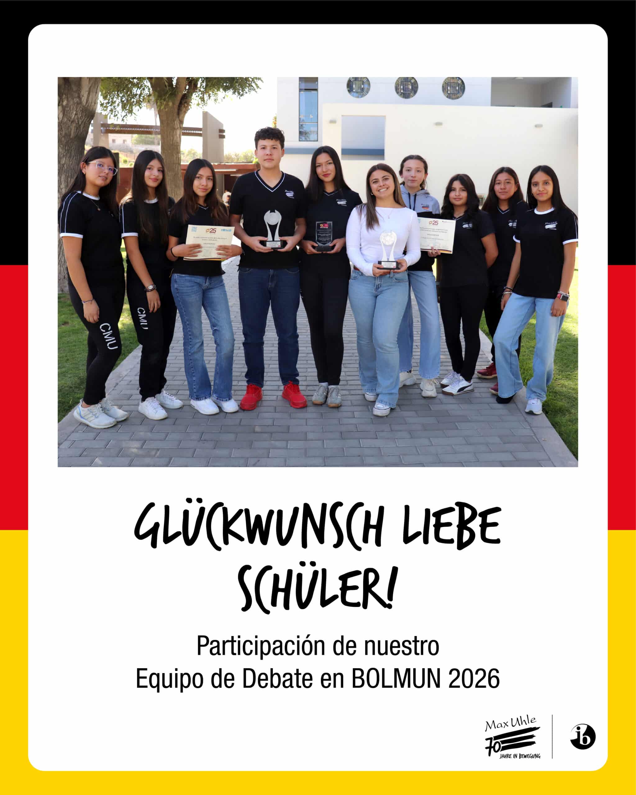 Glückwunsch-BOLMUN